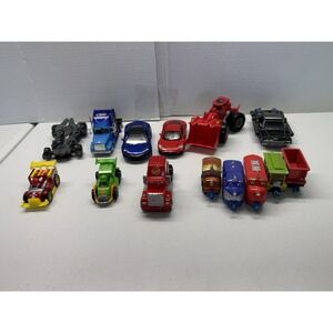 Lot Of 14 Cars/trains Mostly Diecast Chuggington Paw patrol Cars Sports Cars